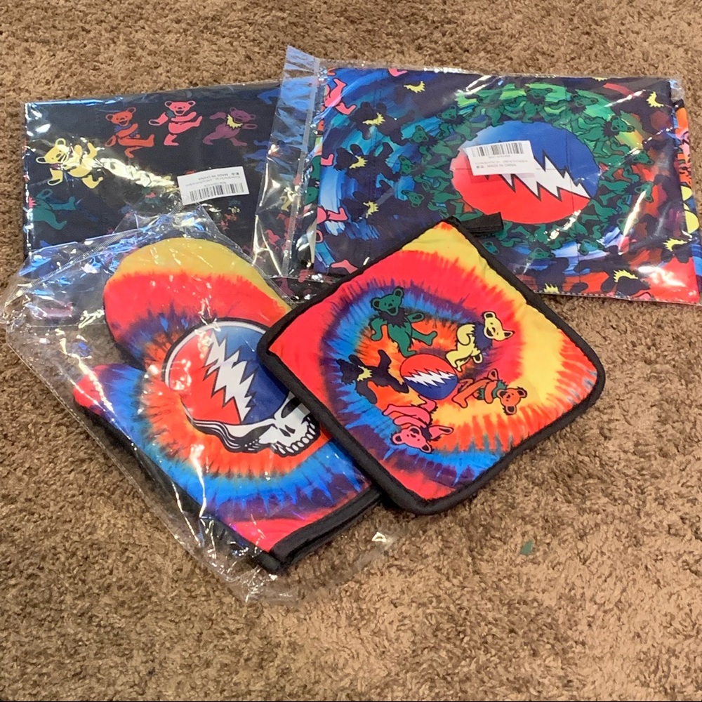 Grateful Dead pot holder&Aprons